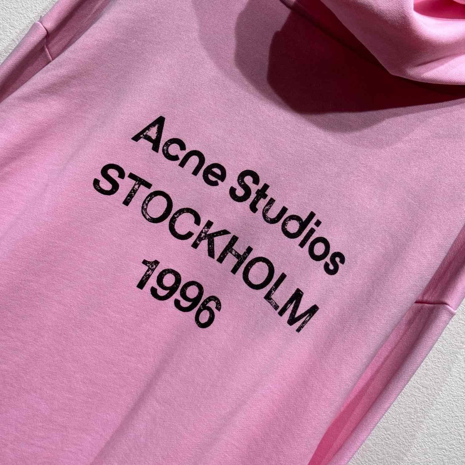 Acne Studios Logo Hooded Sweater - everydesigner