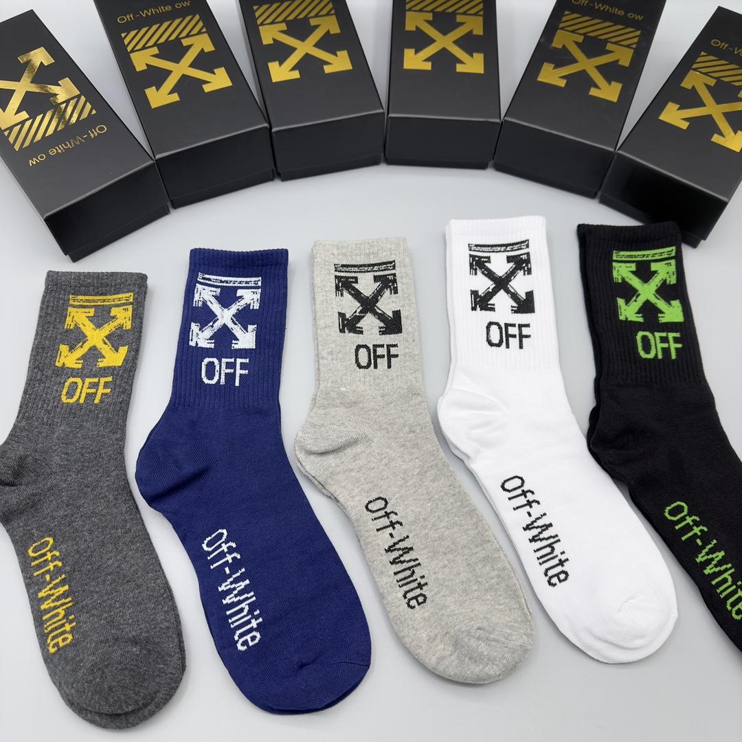 Off White Socks/Box - everydesigner