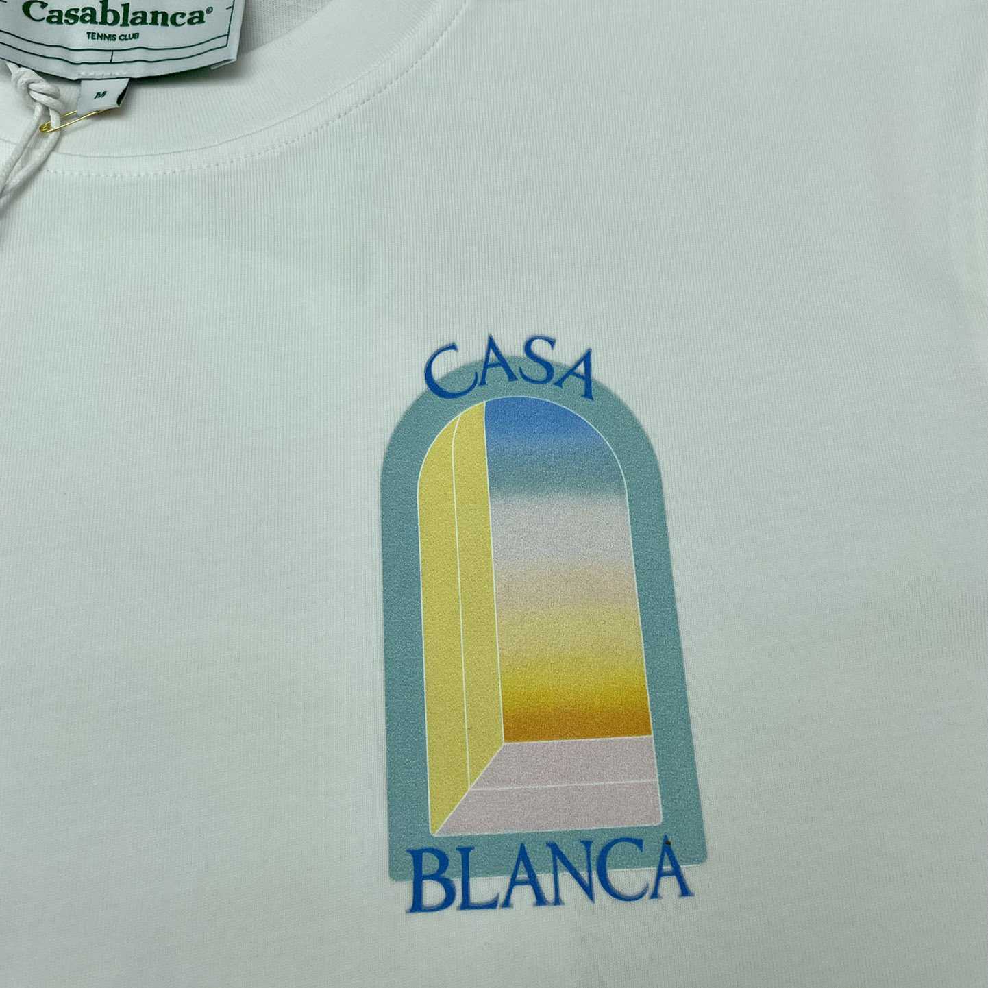 Casablanca  Tennis Club Icon T-shirt  C872 - everydesigner