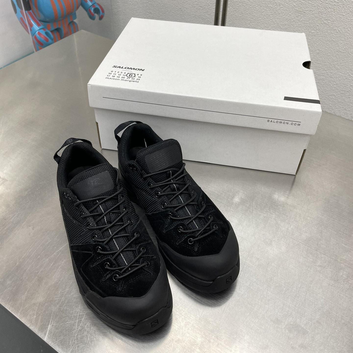 Maison Margiela Black Salomon Edition X-Alpages Sneakers - everydesigner