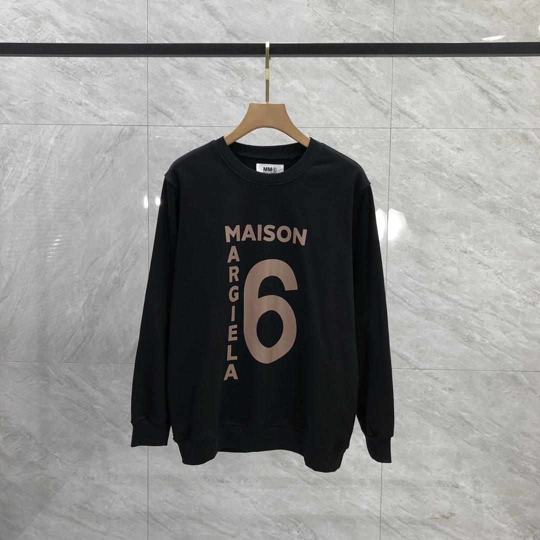 MM6 Maison Margiela Logo Oversized Sweatshirt - everydesigner