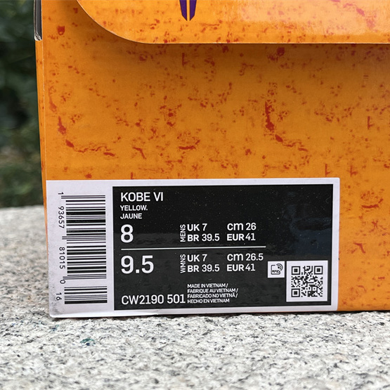 Nike Kobe 6 OFF-WHITE   CW2190-501  - everydesigner