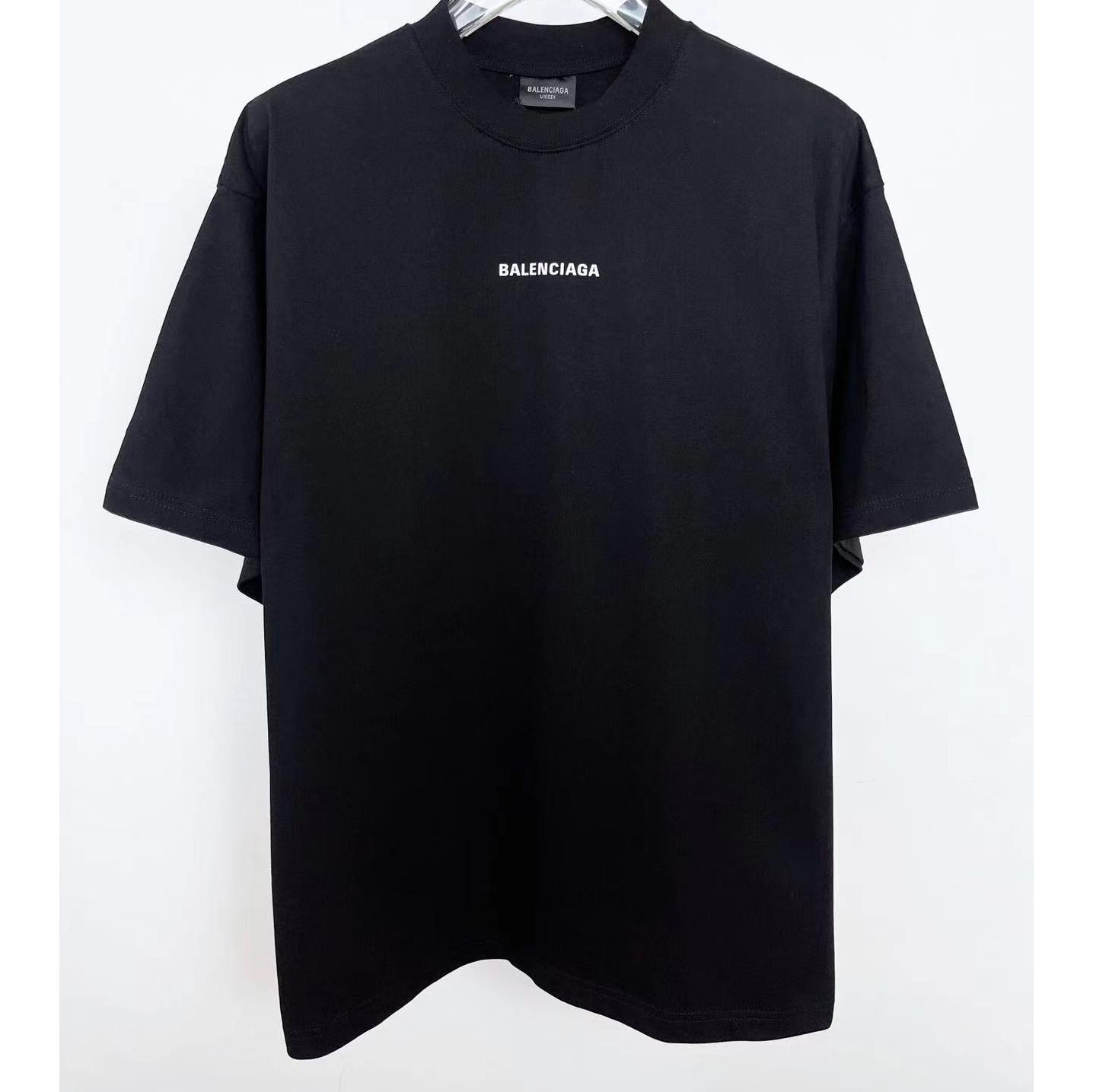 Balenciaga T-Shirt Oversized In Black - everydesigner