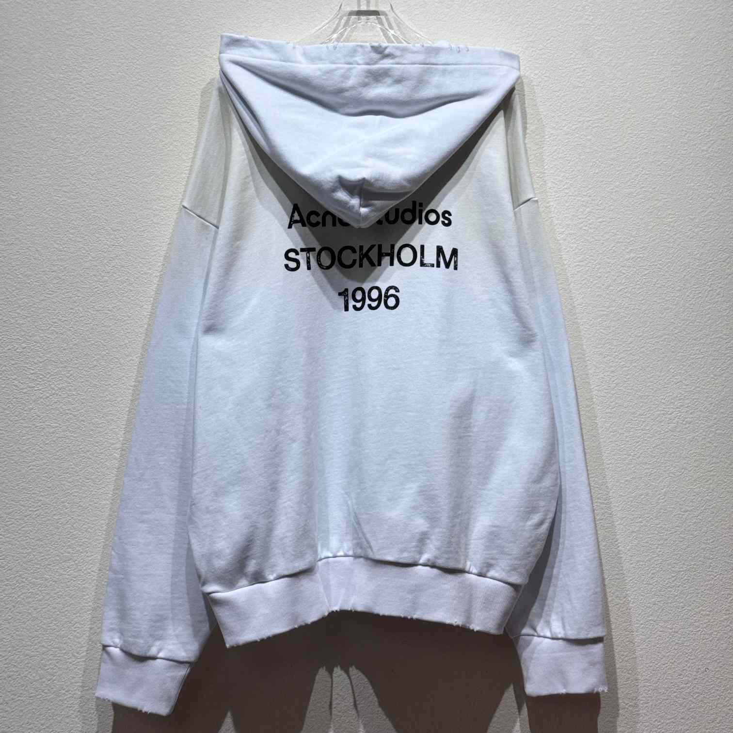 Acne Studios Logo Hooded Sweater - everydesigner