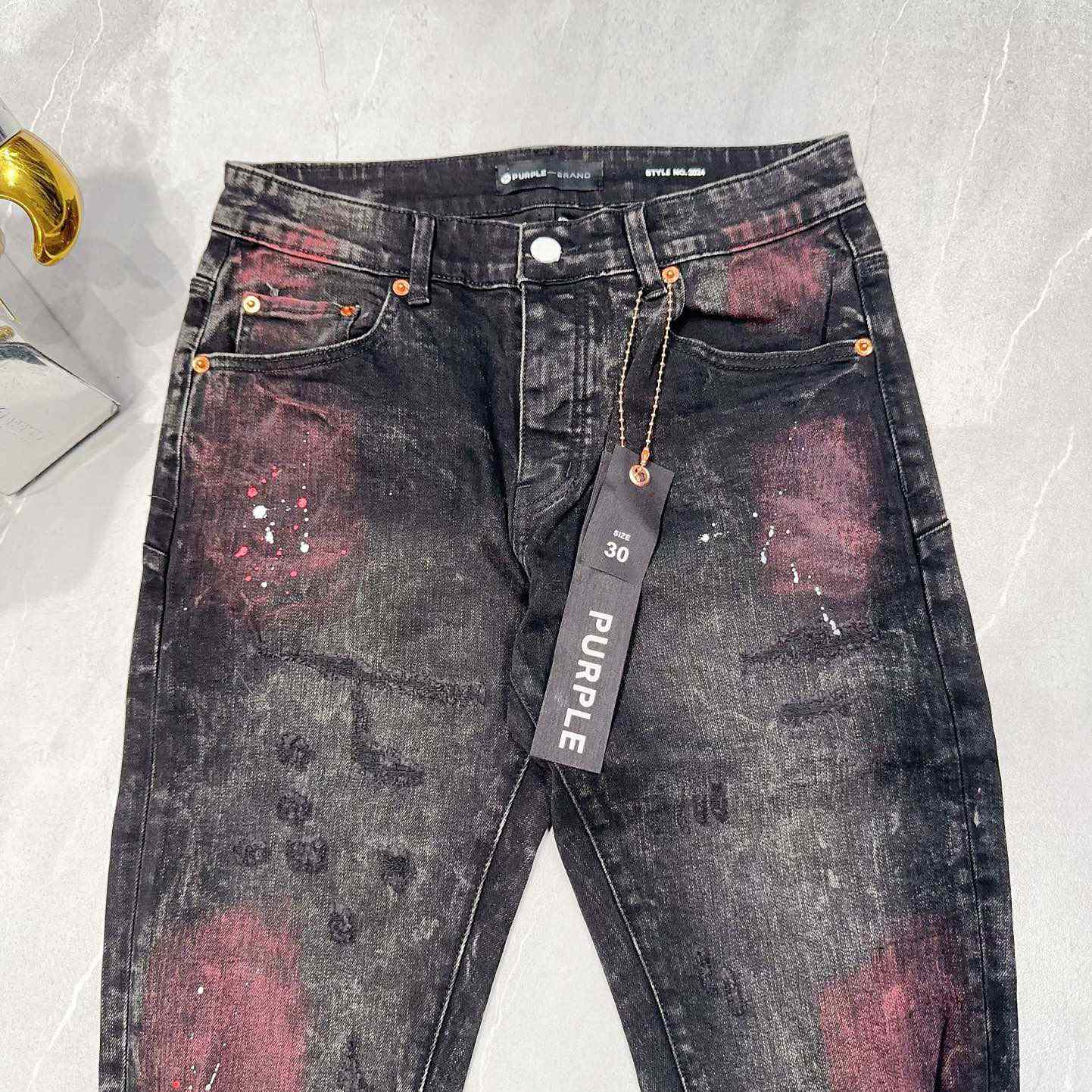 Purple-Brand Jeans   PU1190 - everydesigner