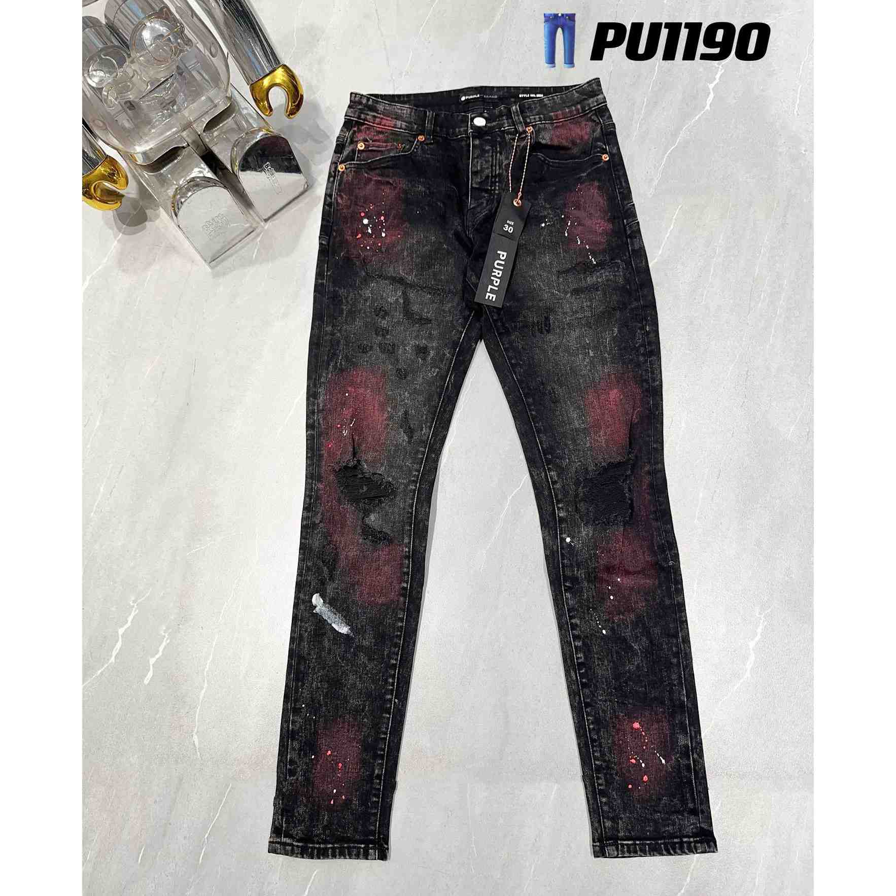 Purple-Brand Jeans   PU1190 - everydesigner