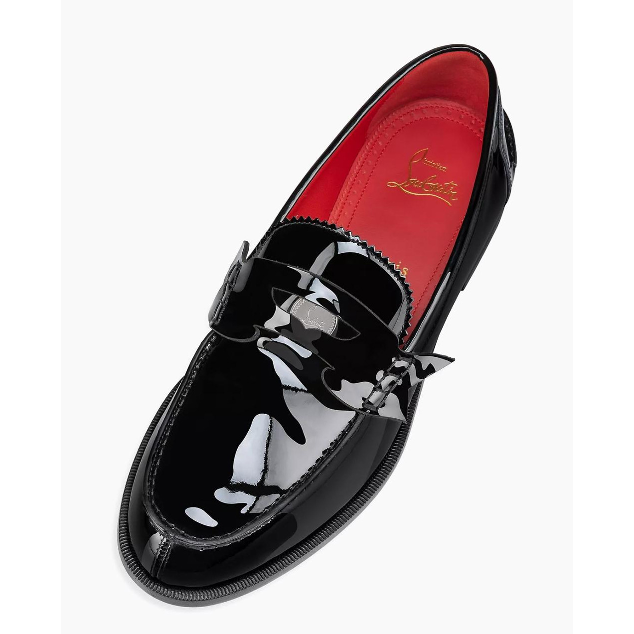 Christian Louboutin Loafers - Patent calf leather - Black  - everydesigner