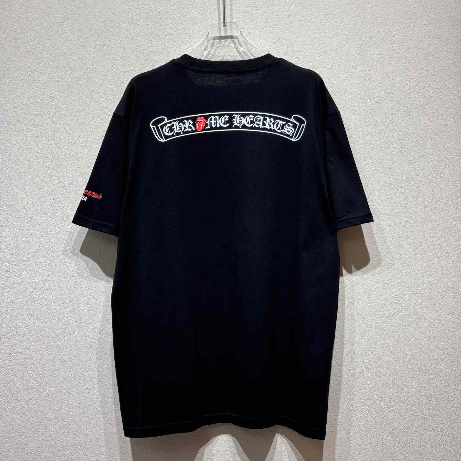 Chrome Hearts Neck Logo T-shirt - everydesigner