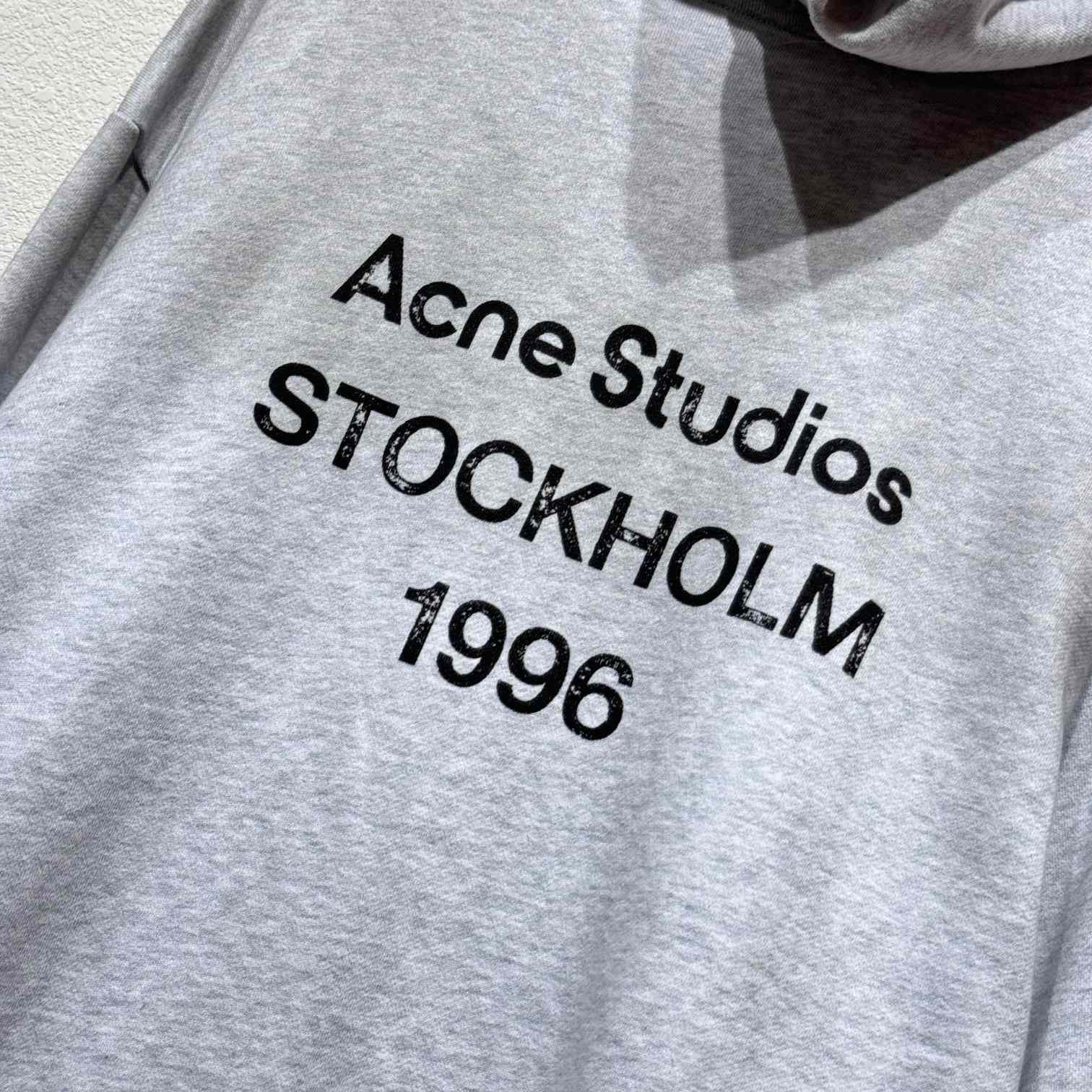 Acne Studios Logo Hooded Sweater - everydesigner