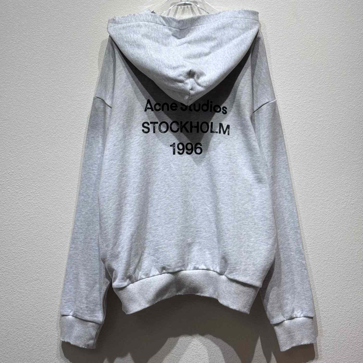 Acne Studios Logo Hooded Sweater - everydesigner