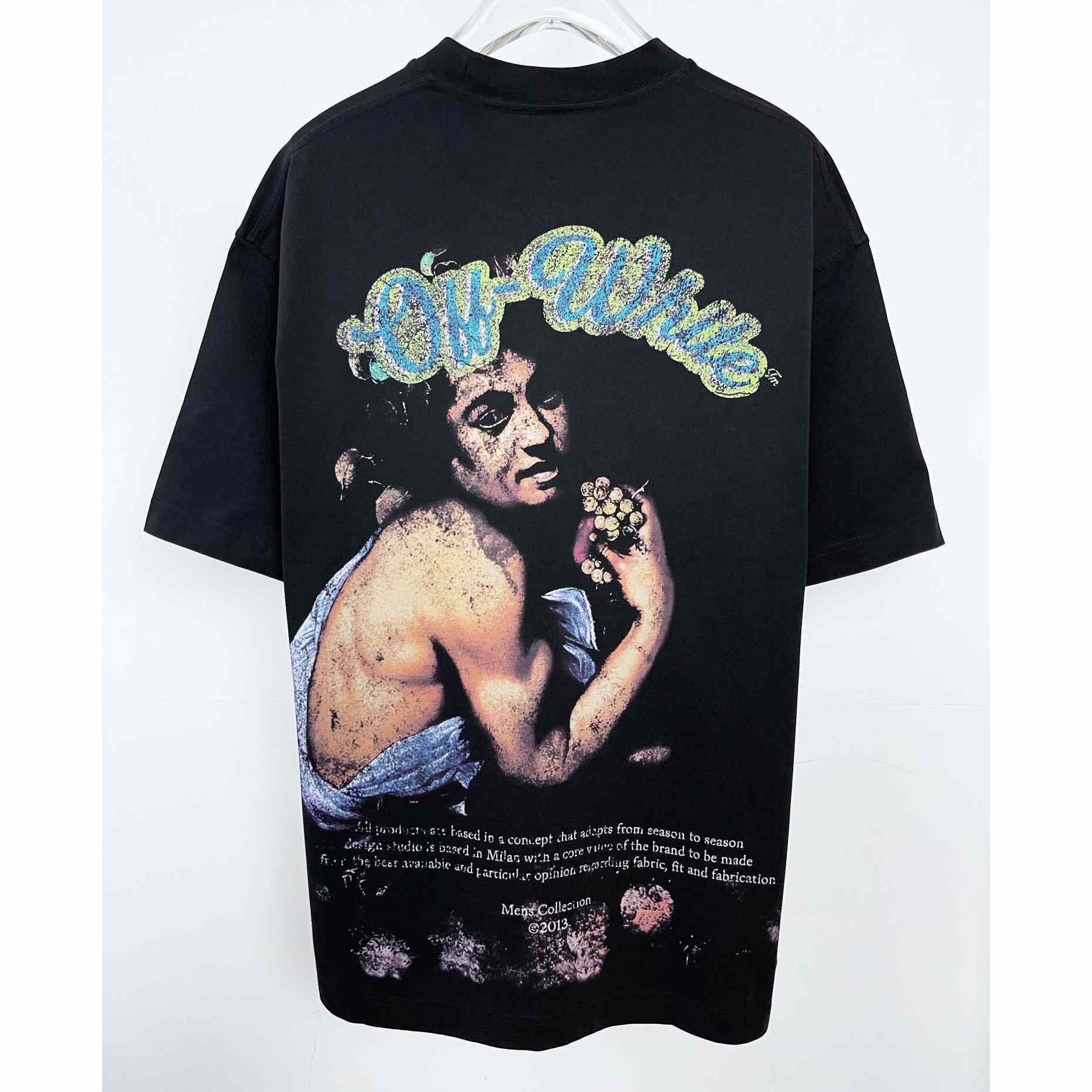 Off White Digit Bacchus Crew-Neck T-shirt - everydesigner