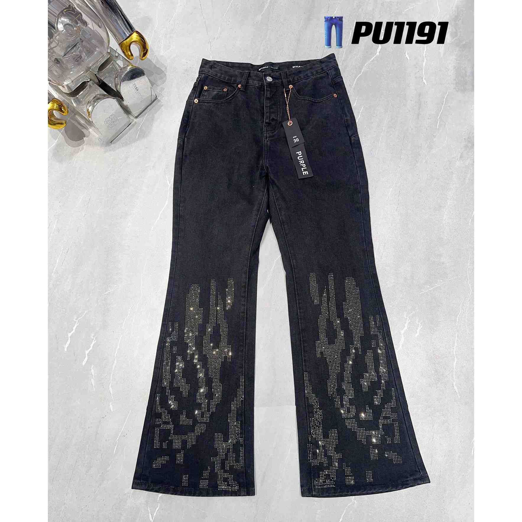 Purple-Brand Jeans   PU1191 - everydesigner