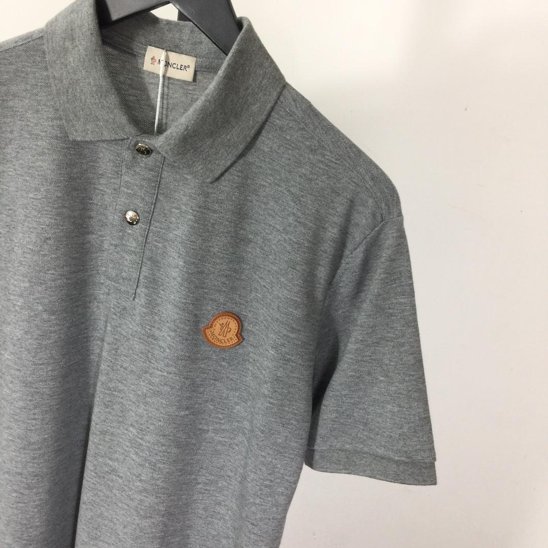 Moncler Logo Cotton Polo Shirt - everydesigner