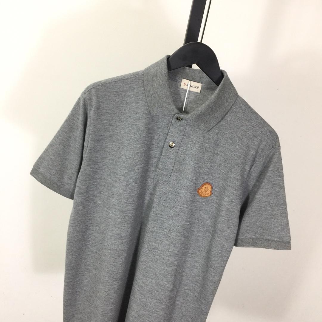 Moncler Logo Cotton Polo Shirt - everydesigner