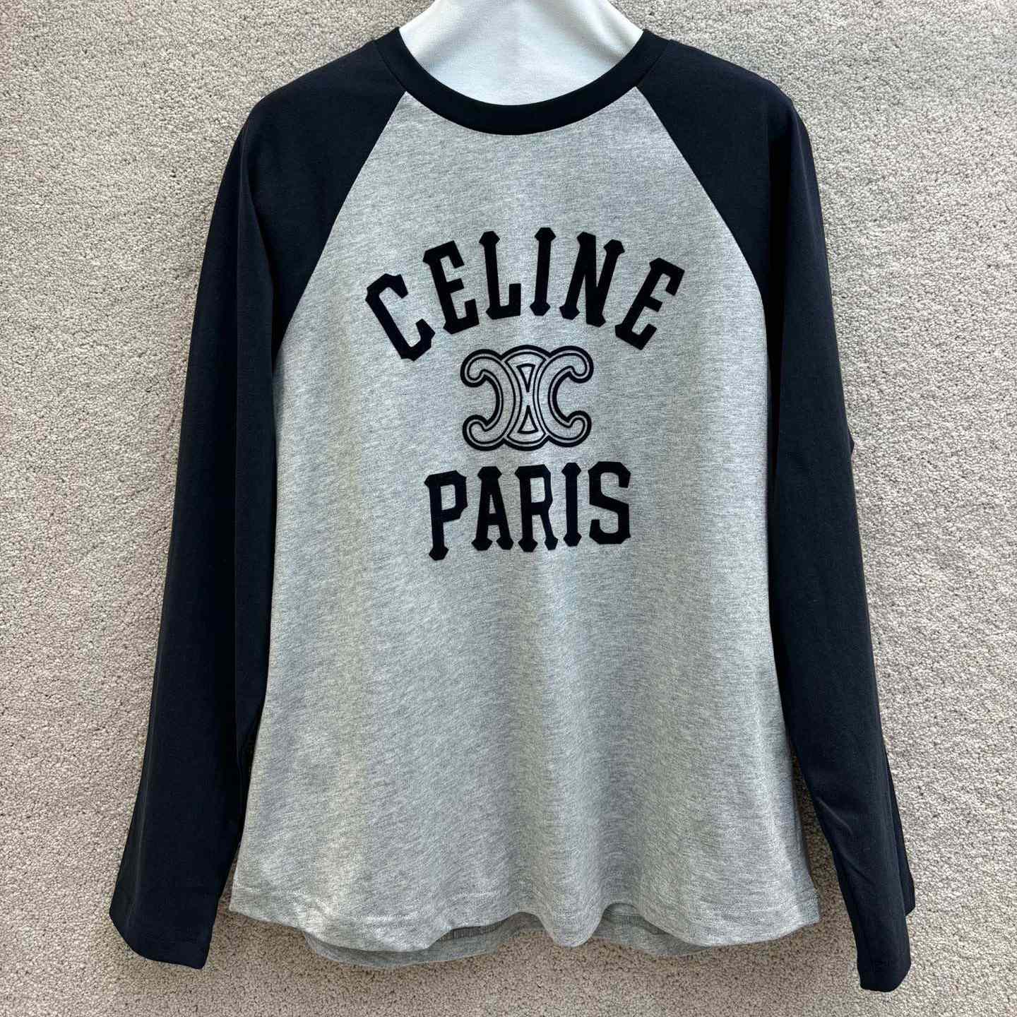 Celine PARIS T-SHIRT IN COTTON JERSEY Paris T-shirt In Cotton - everydesigner