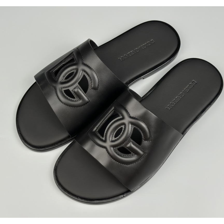 Dolce & Gabbana Calfskin sliders - everydesigner