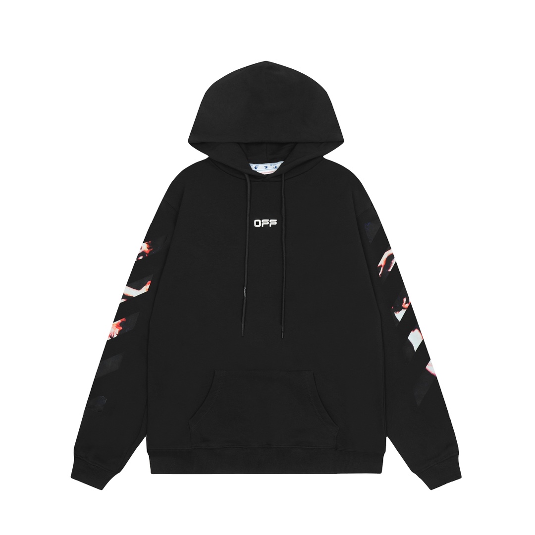 Off-White Caravaggio Arrows Hoodie - everydesigner