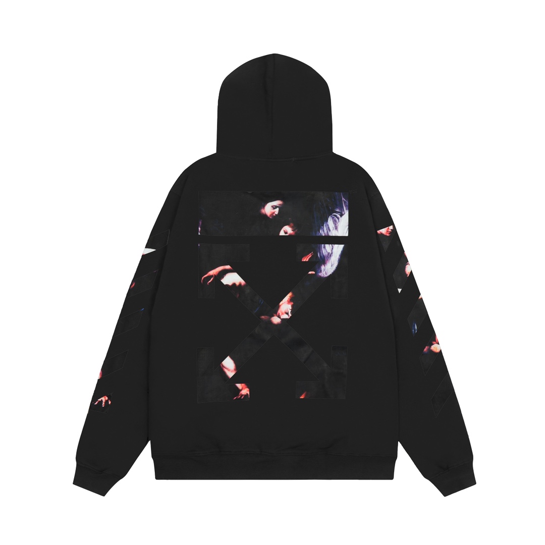 Off-White Caravaggio Arrows Hoodie - everydesigner