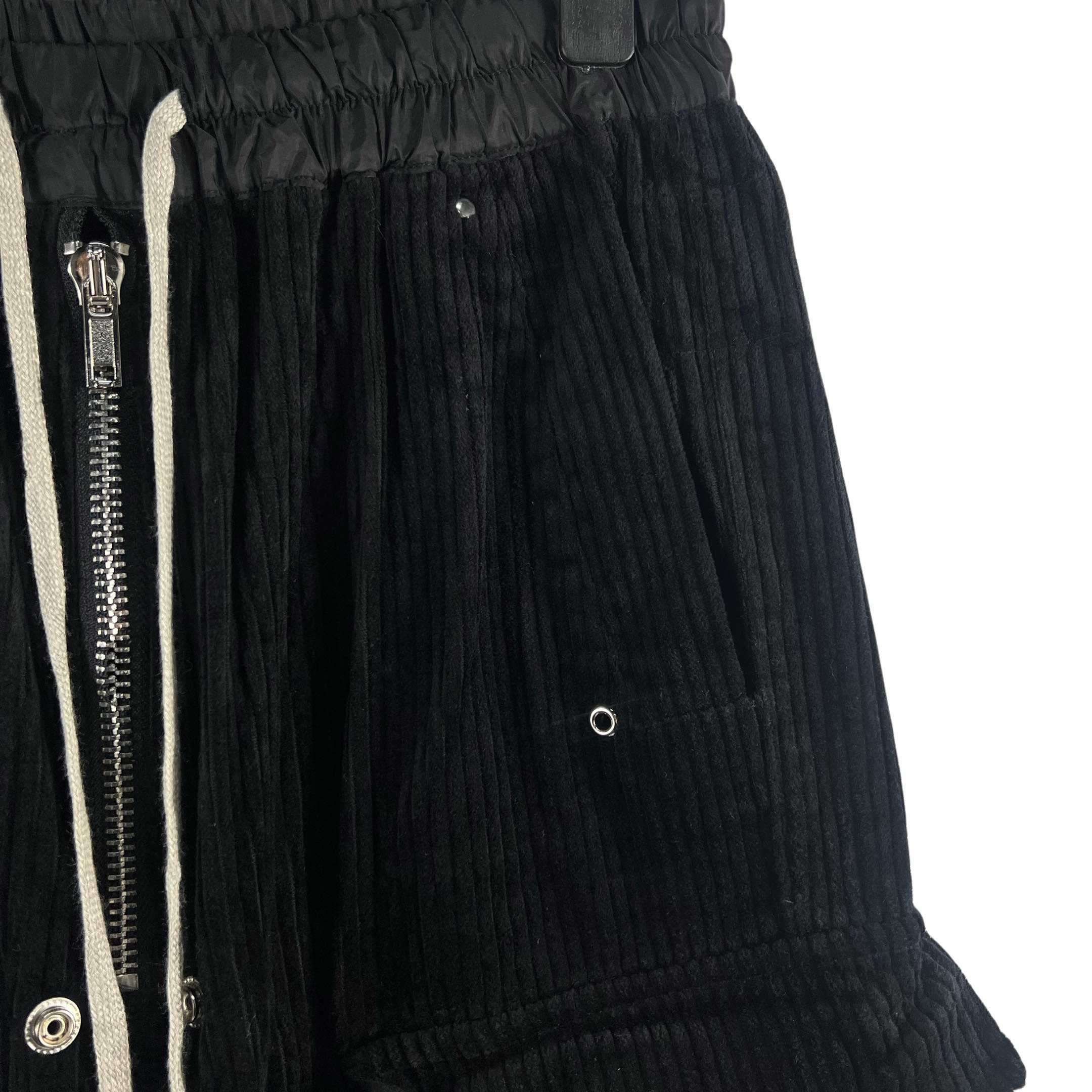 Rick Owens Black Double Jumbo Belas Cargo Pants - everydesigner