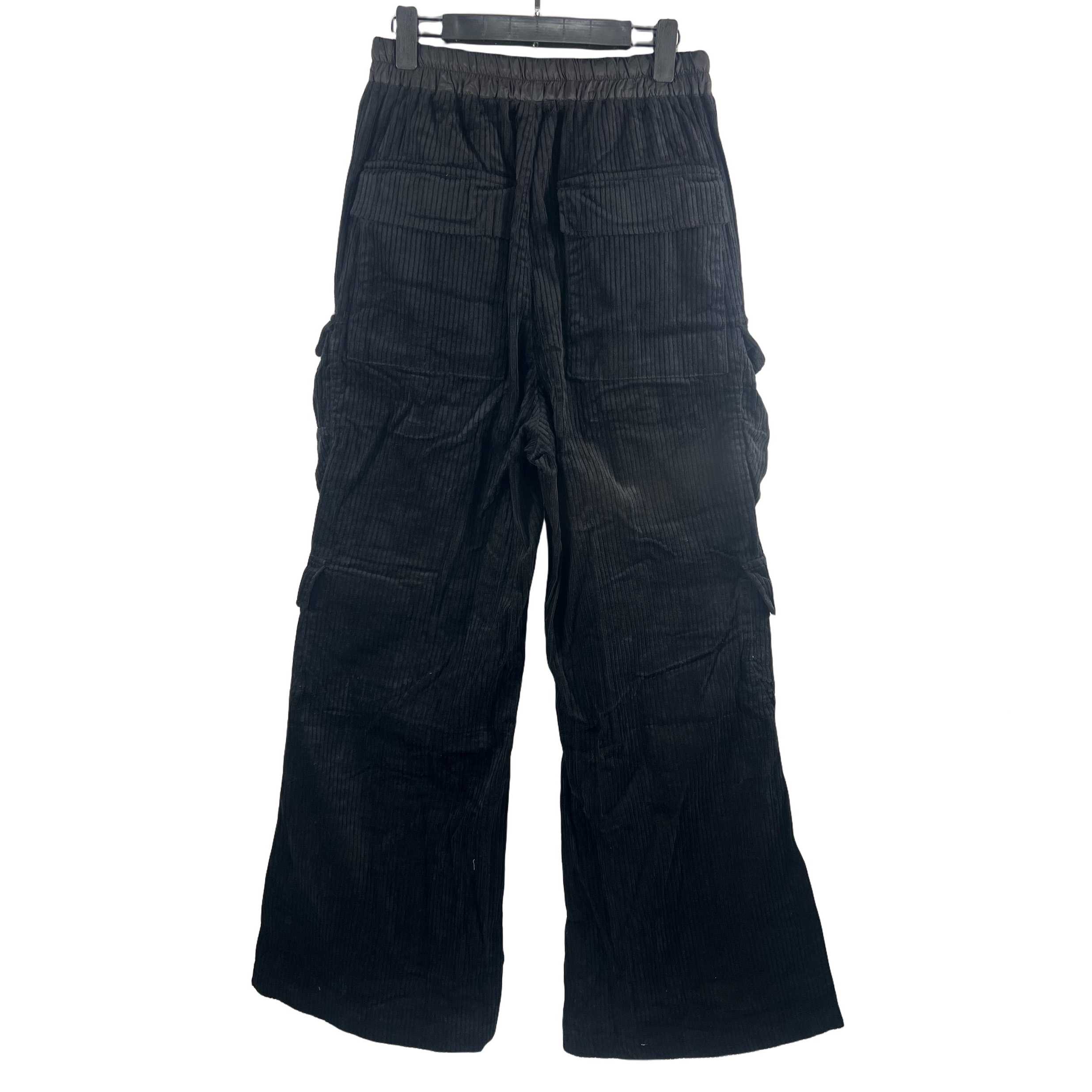 Rick Owens Black Double Jumbo Belas Cargo Pants - everydesigner