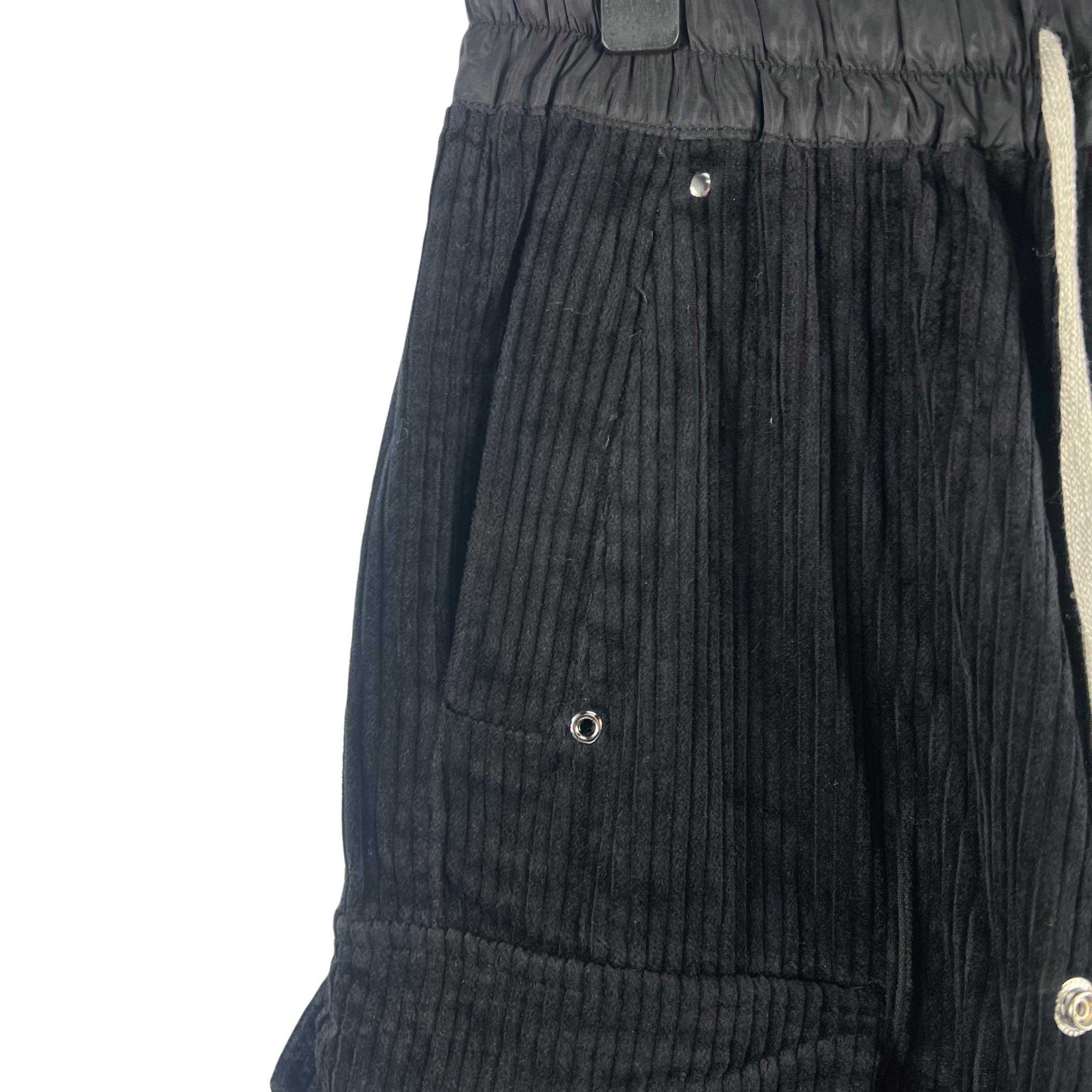 Rick Owens Black Double Jumbo Belas Cargo Pants - everydesigner