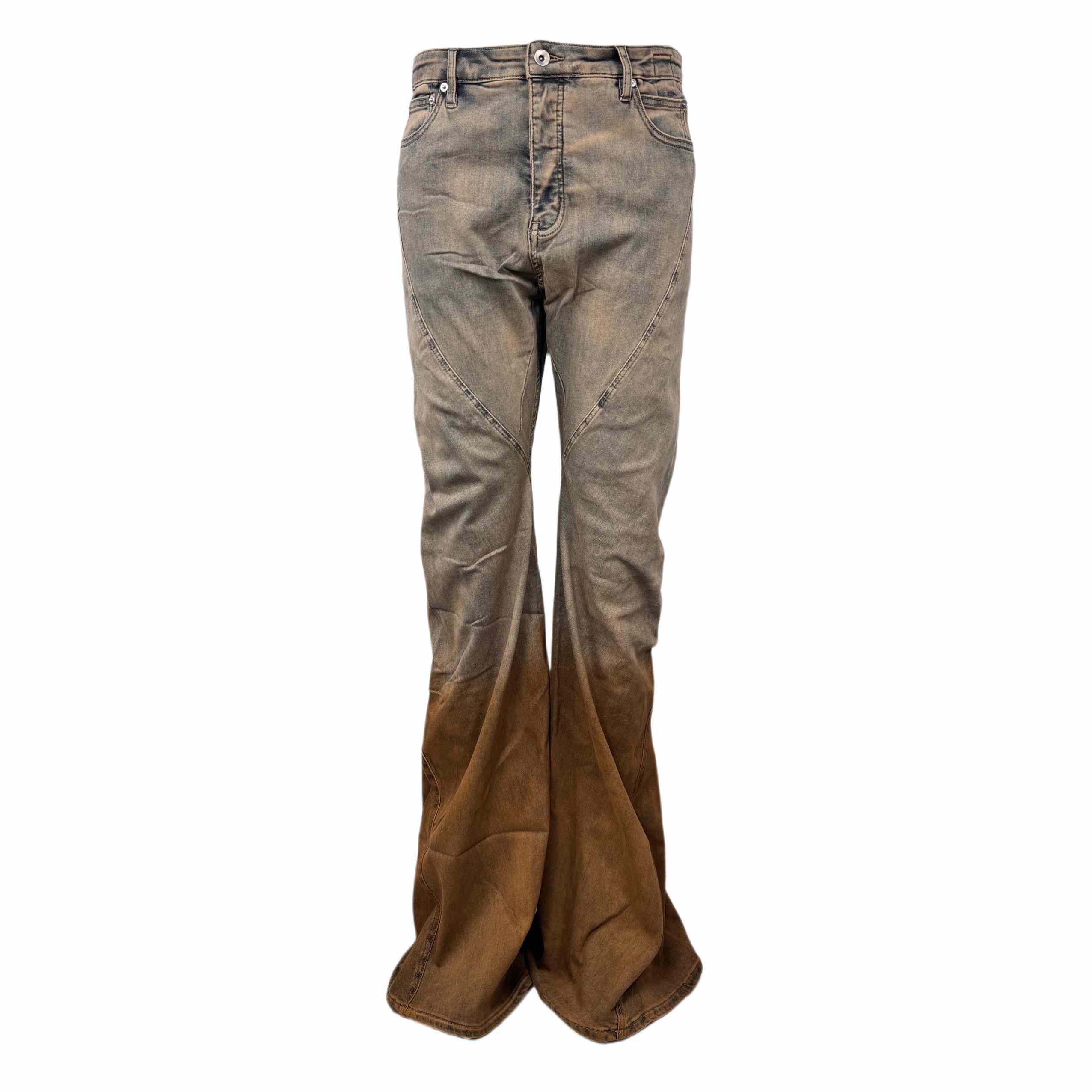 Rick Owens DRKSHDW Ombré-effect Bootcut Jeans - everydesigner