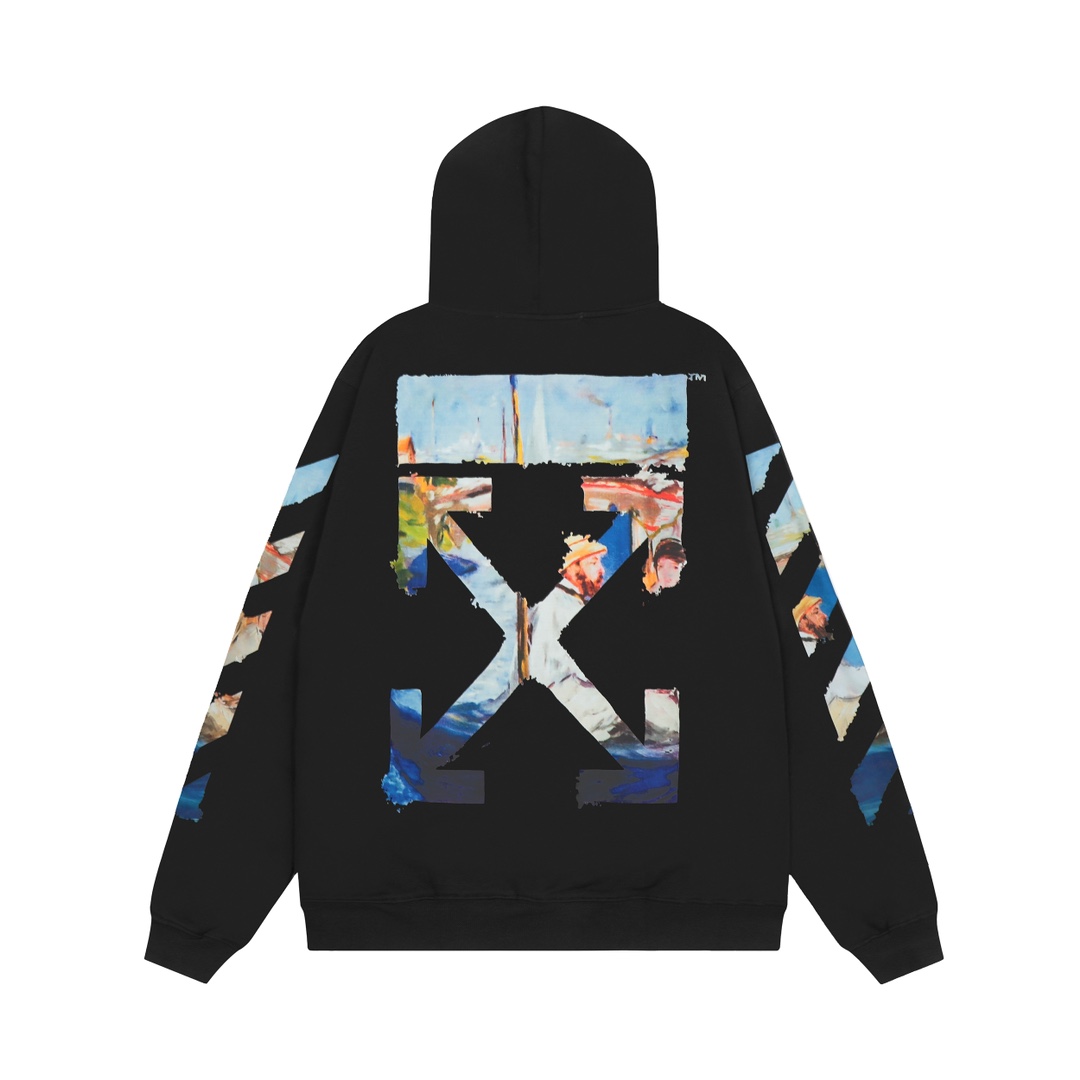 Off-White Cotton Hoodie - everydesigner