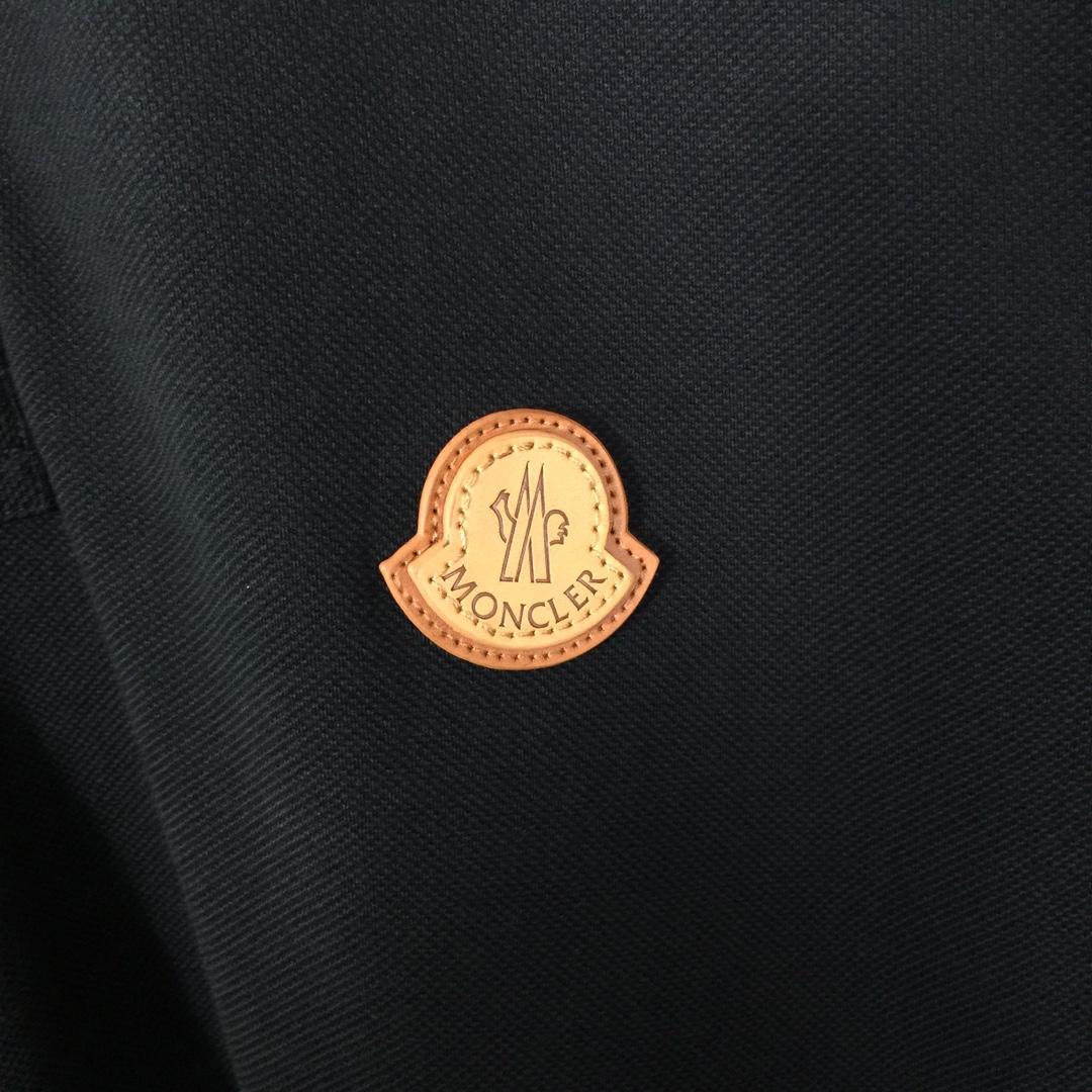 Moncler Logo Cotton Polo Shirt - everydesigner