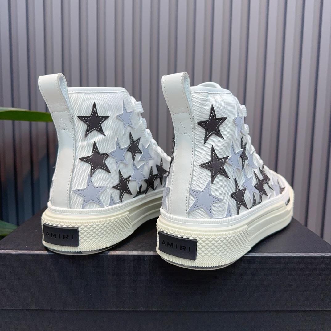 Amiri Stars Court High 'Grey' - everydesigner