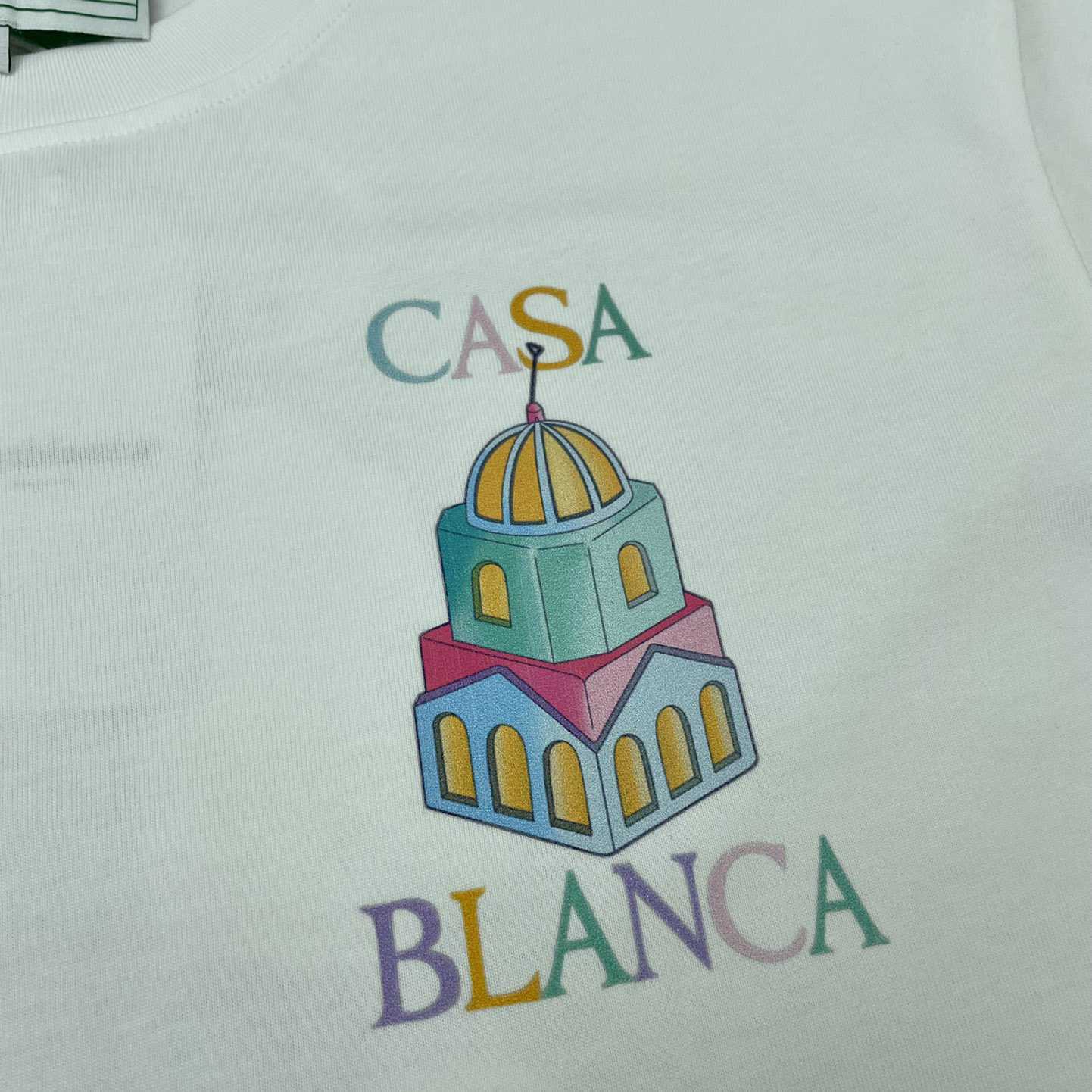 Casablanca Graphic Print T-shirt     C866 - everydesigner