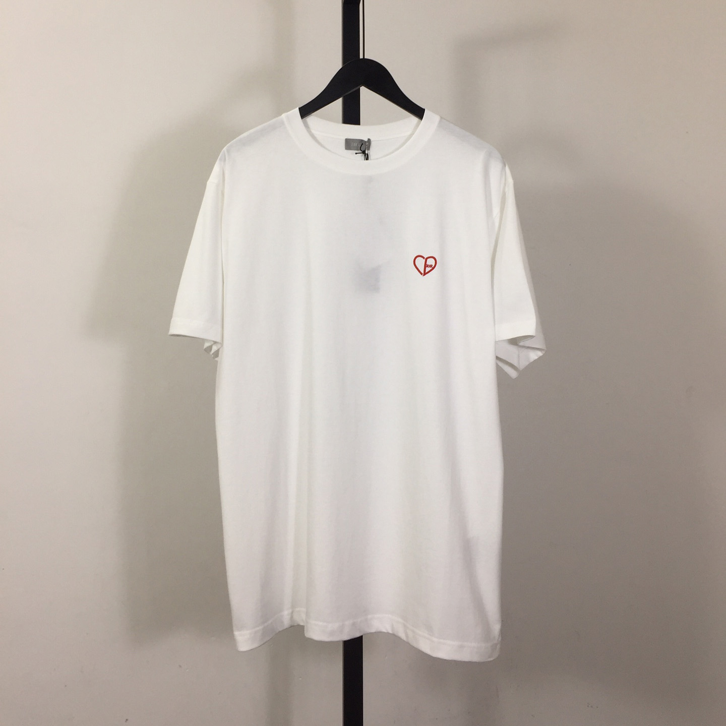 Dior CD Heart Relaxed-Fit T-Shirt - everydesigner