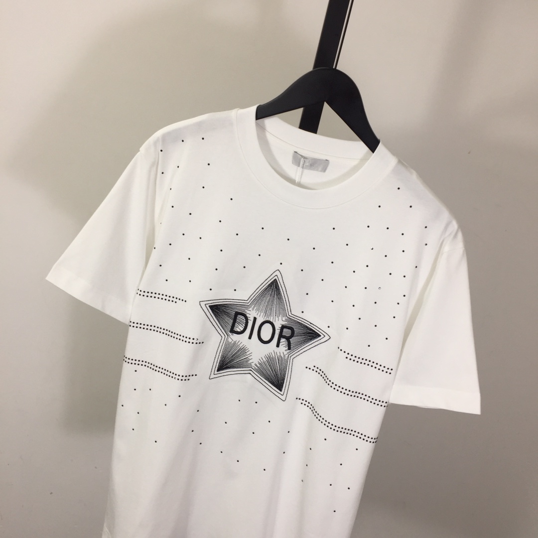 Dior Star Cotton T-Shirt - everydesigner