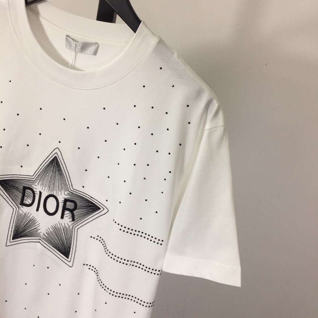 Dior Star Cotton T-Shirt - everydesigner