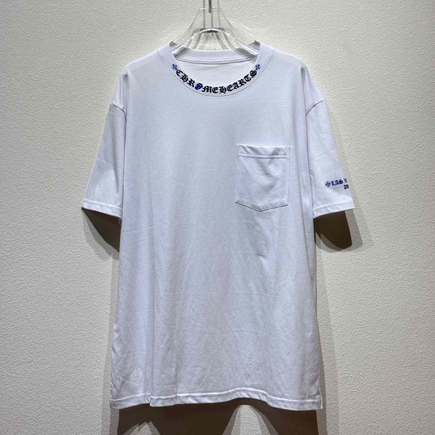 Chrome Hearts Neck Logo T-shirt - everydesigner