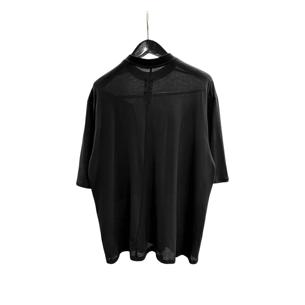 Rick Owens Black Crewneck T-Shirt - everydesigner