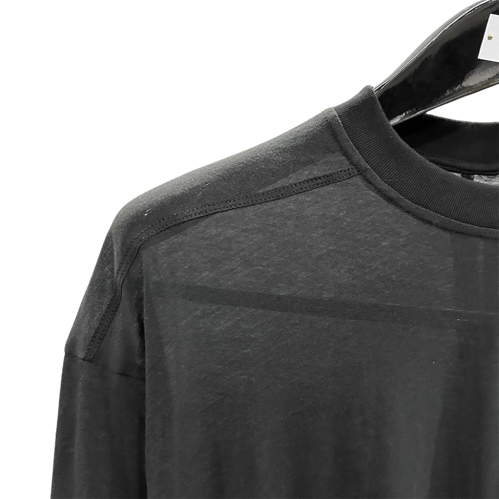 Rick Owens Black Crewneck T-Shirt - everydesigner