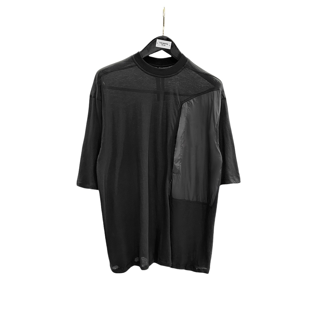 Rick Owens Black Crewneck T-Shirt - everydesigner