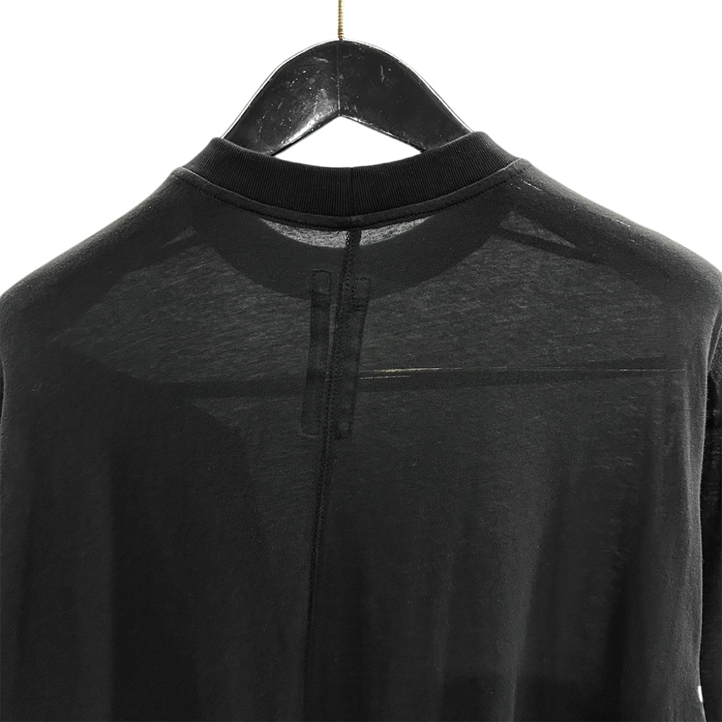 Rick Owens Black Crewneck T-Shirt - everydesigner