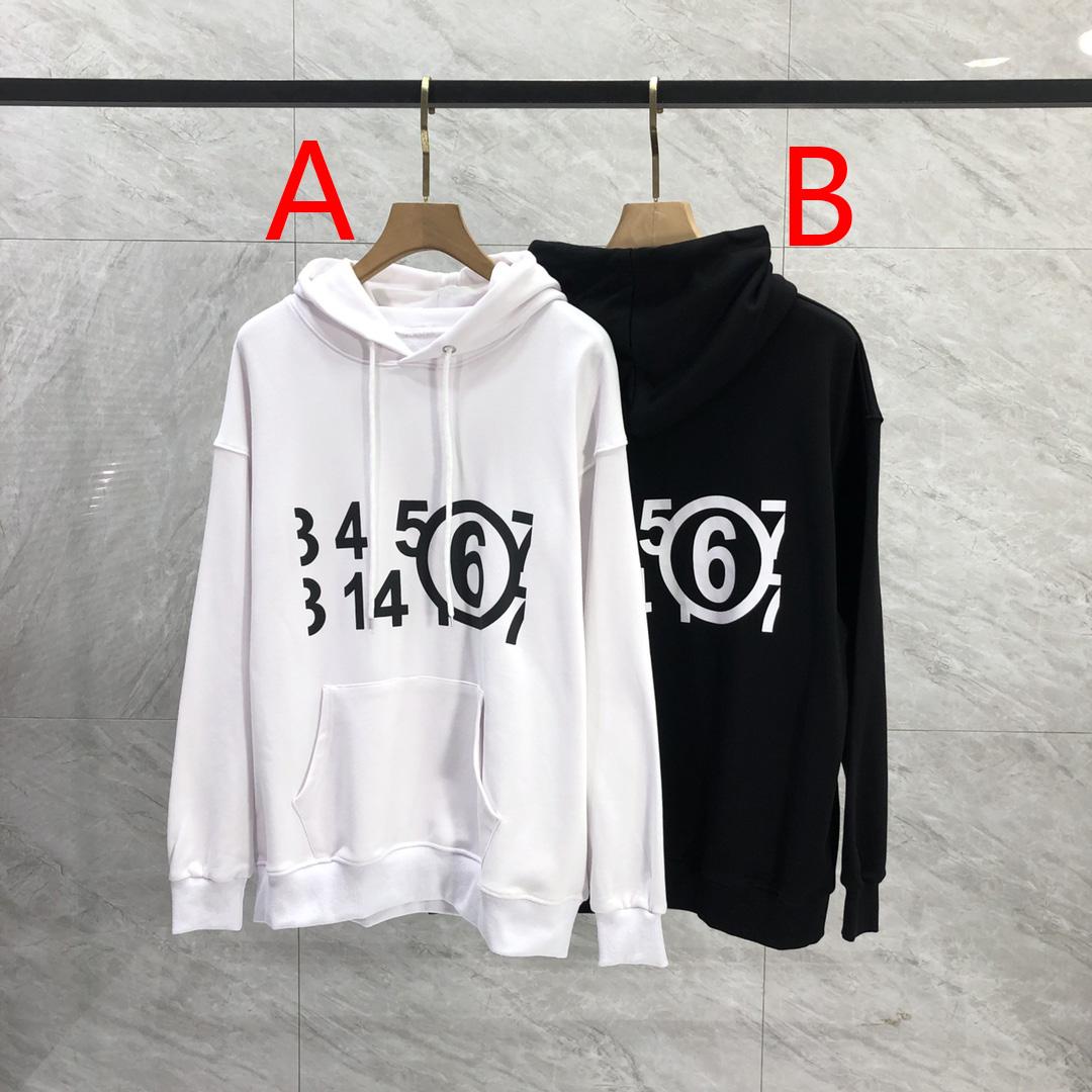 MM6 Maison Margiela Logo Hoodie - everydesigner