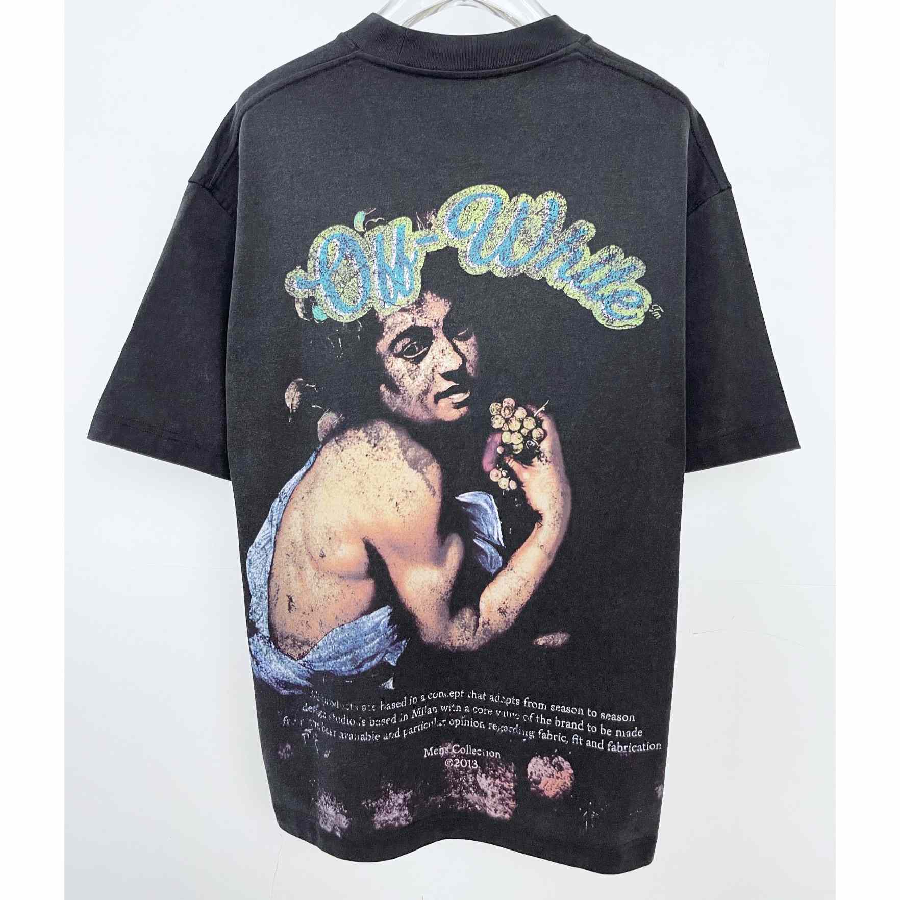 Off White Digit Bacchus Crew-Neck T-shirt - everydesigner