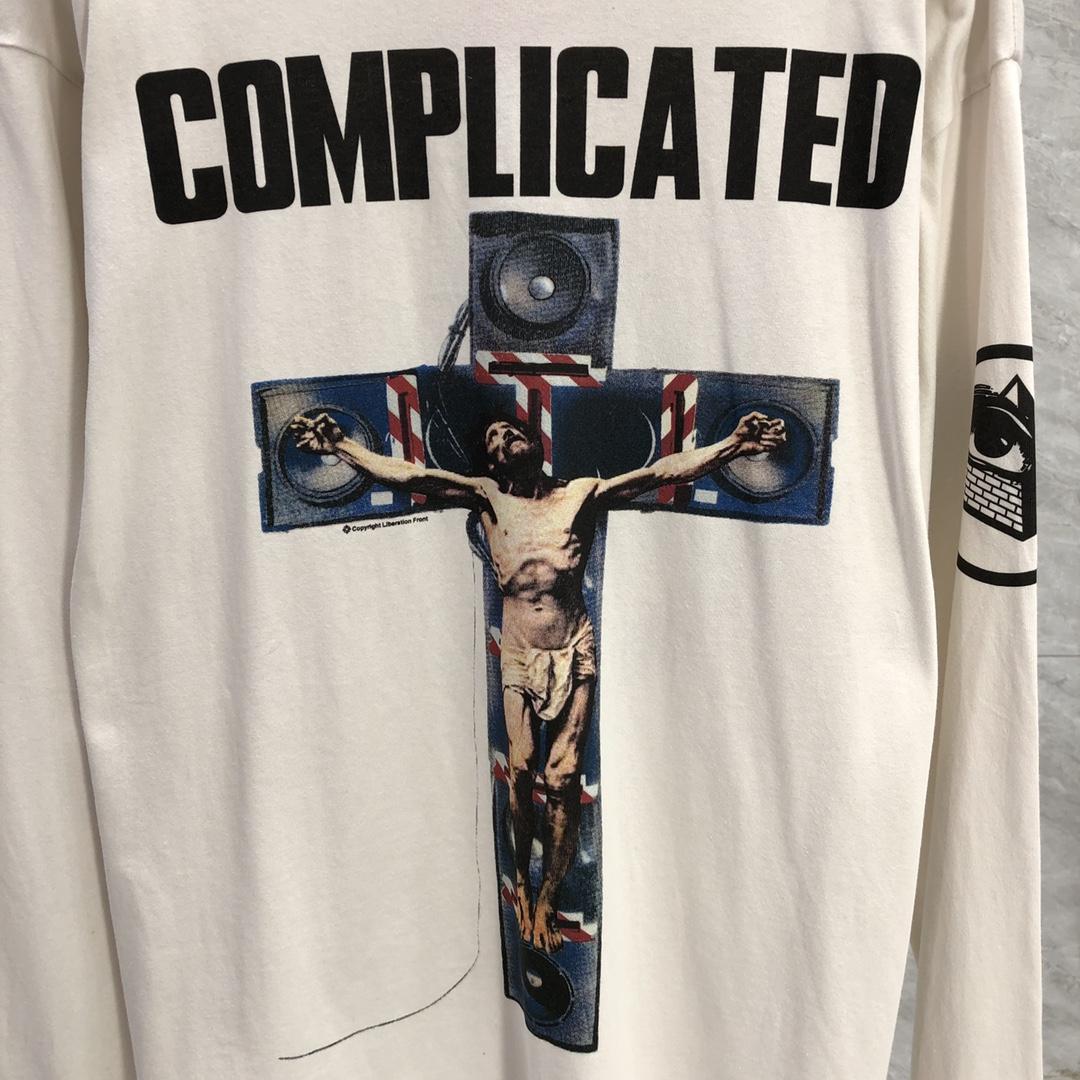 Saint Michael Complicated Long Sleeve Tee - everydesigner