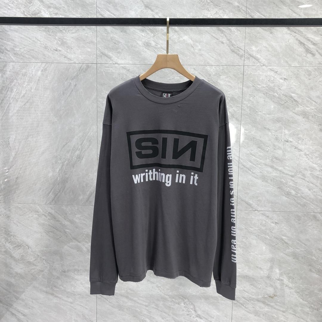 Saint Michael Long Sleeve Tee - everydesigner