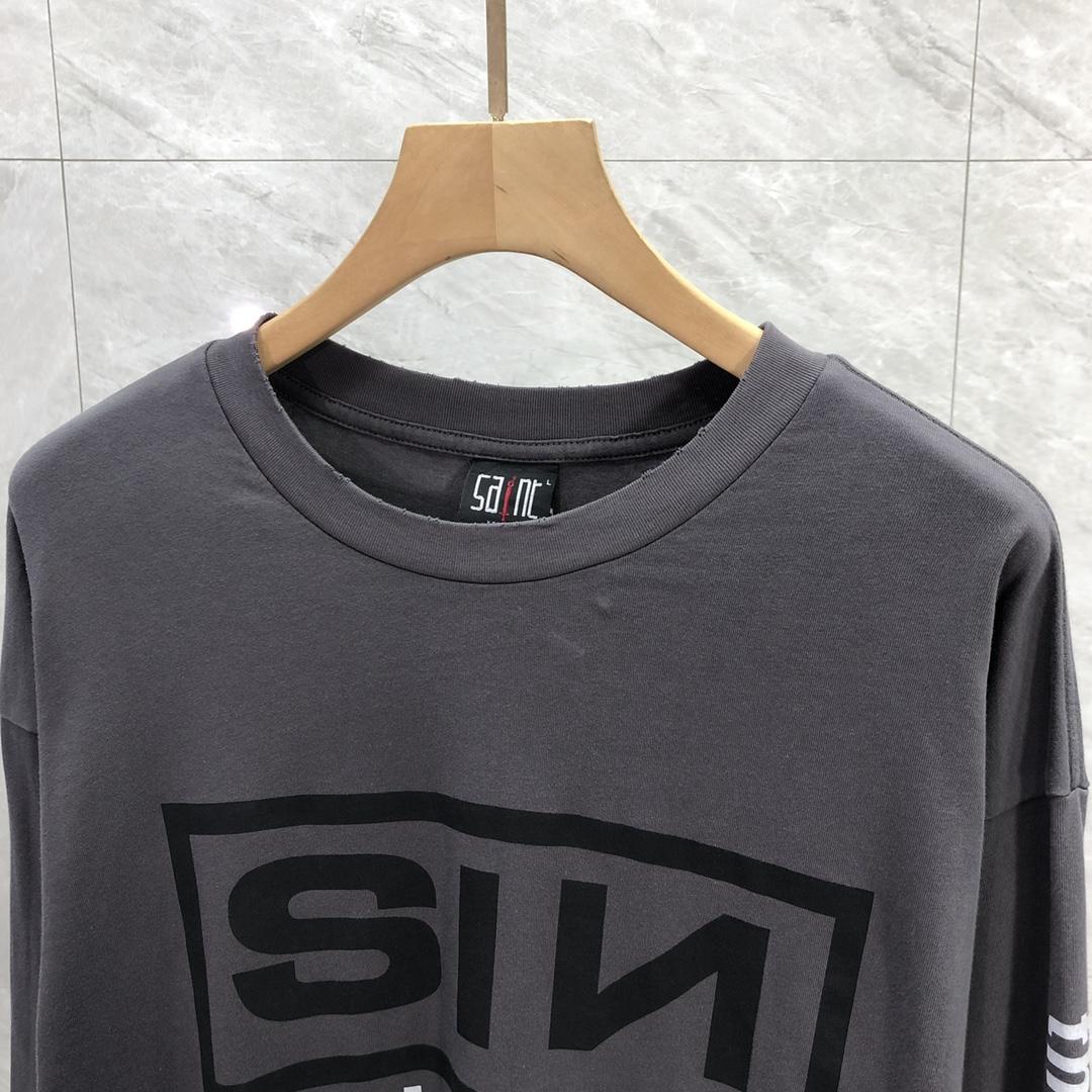 Saint Michael Long Sleeve Tee - everydesigner