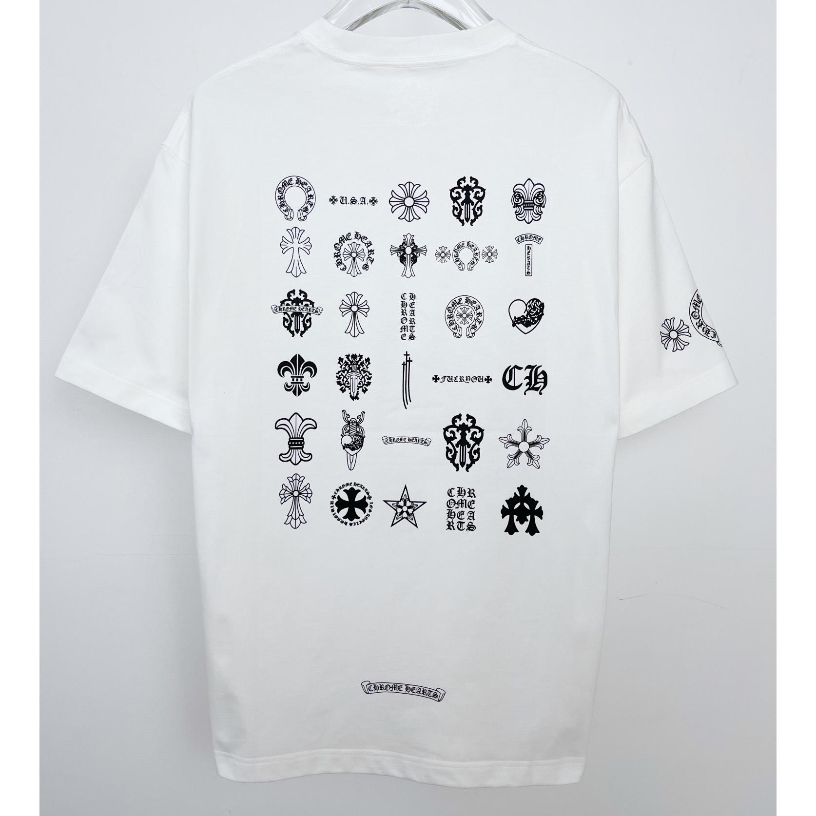 Chrome Hearts Cotton T-shirt - everydesigner