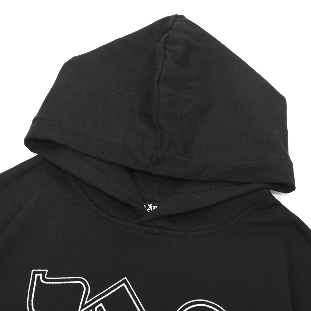 Palm Angels Monogram Statement Hoody - everydesigner