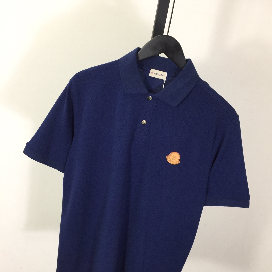 Moncler Logo Cotton Polo Shirt - everydesigner