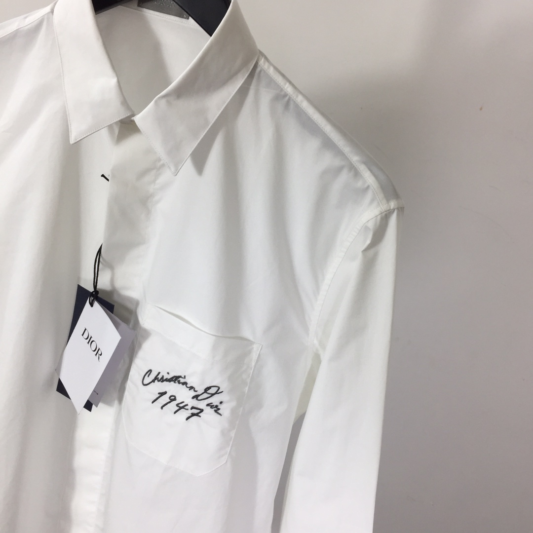 Dior Handwritten Christian Dior 1947 Shirt - everydesigner