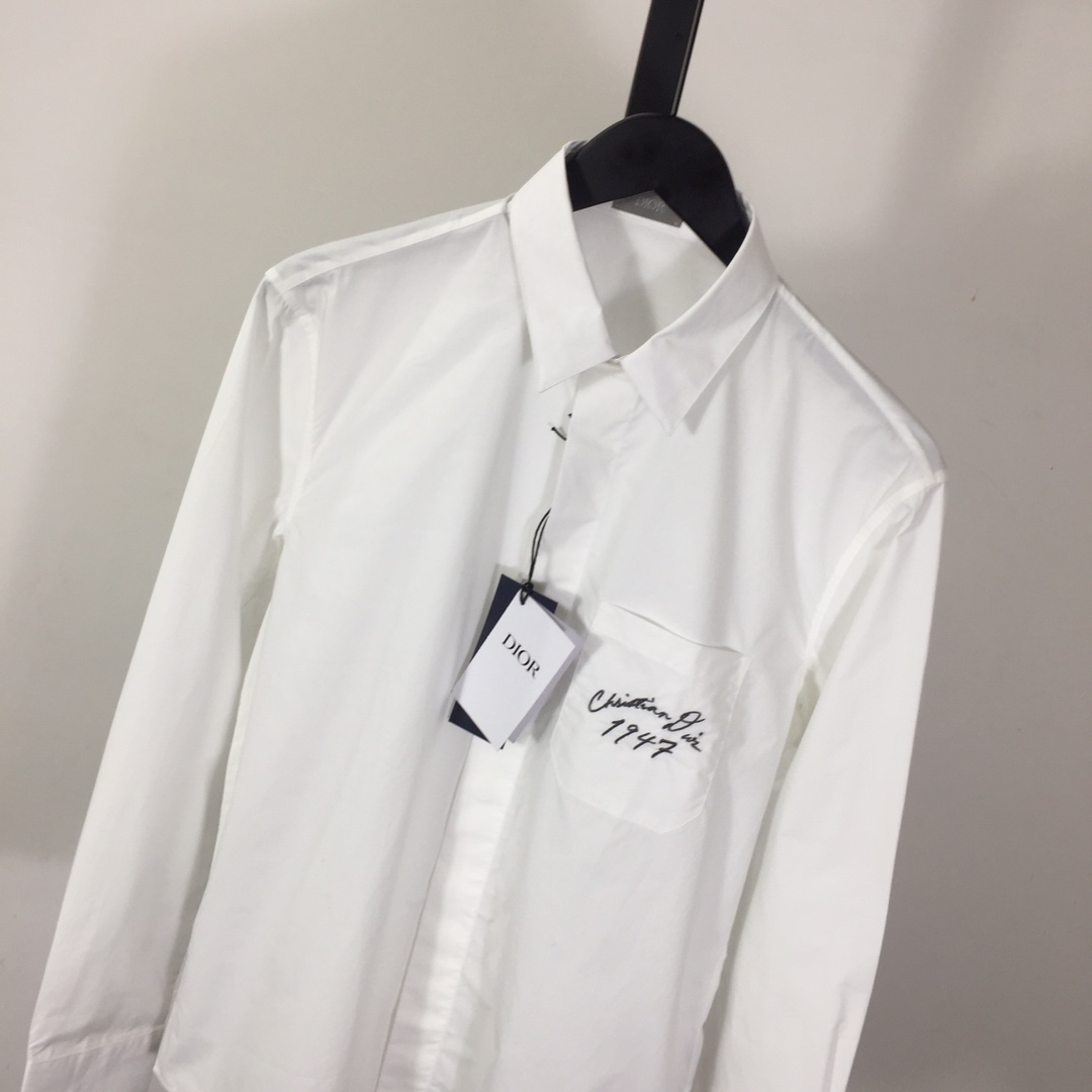 Dior Handwritten Christian Dior 1947 Shirt - everydesigner