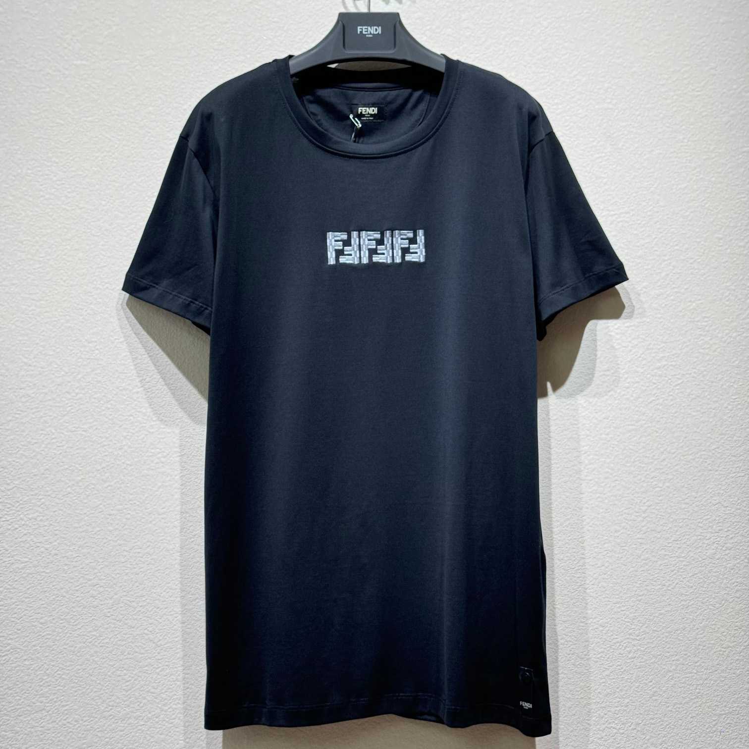 Fendi Short-Sleeved Crew Neck T-Shirt  - everydesigner