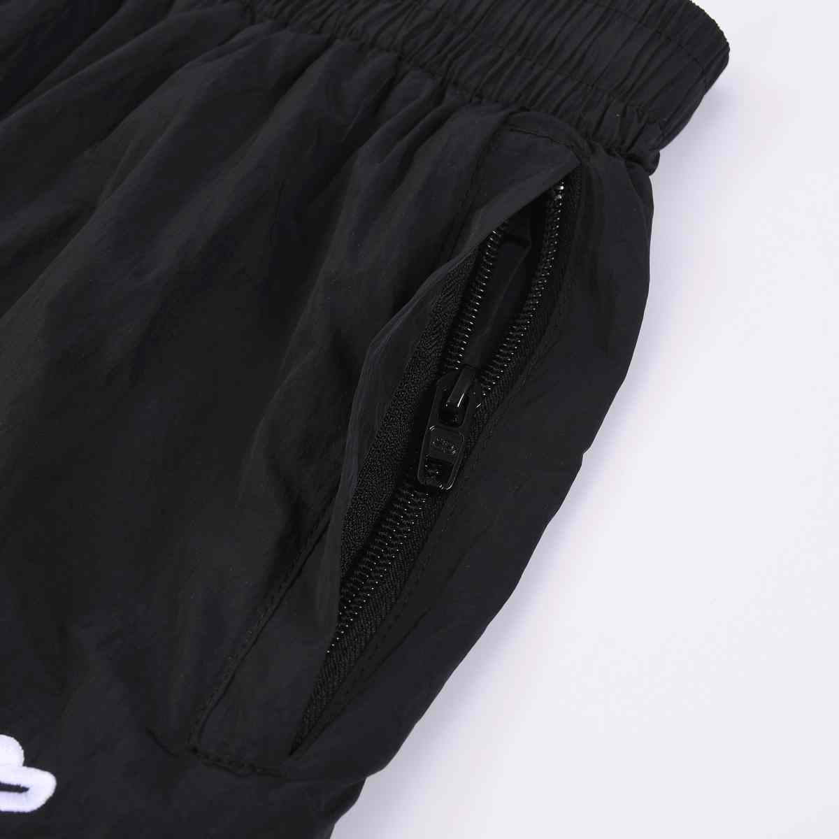 Balenciaga Soccer Tracksuit Pants In Black - everydesigner